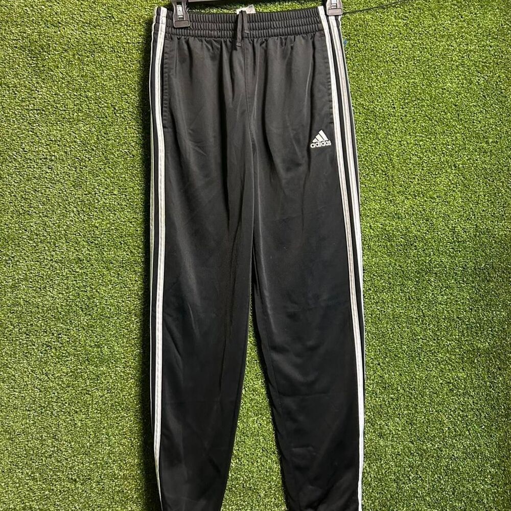 Adidas Black and Grey Joggers-tracksuits